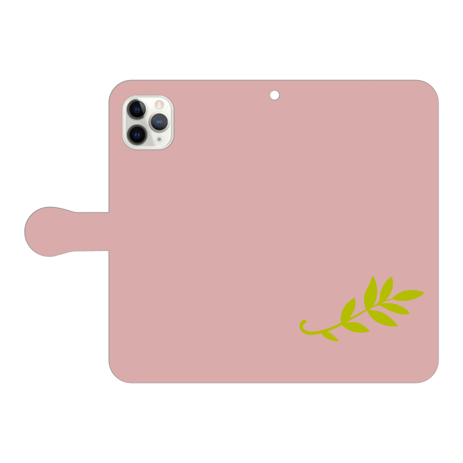 leaf (葉っぱ) 手帳型スマホケース 手帳型スマホケース｜andante