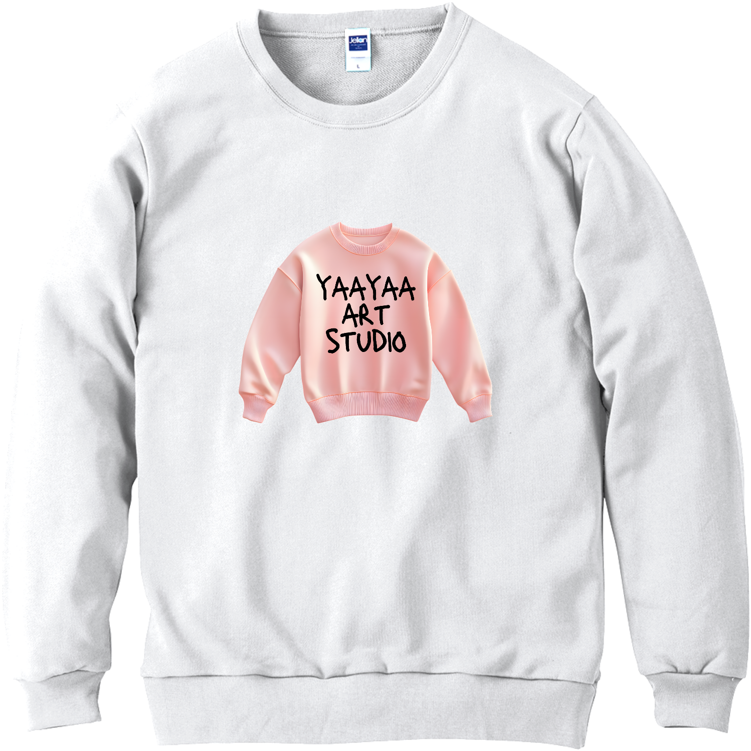 トレーナーONトレーナー[ピンク] スウェット・ジャージ｜YAAYAA 