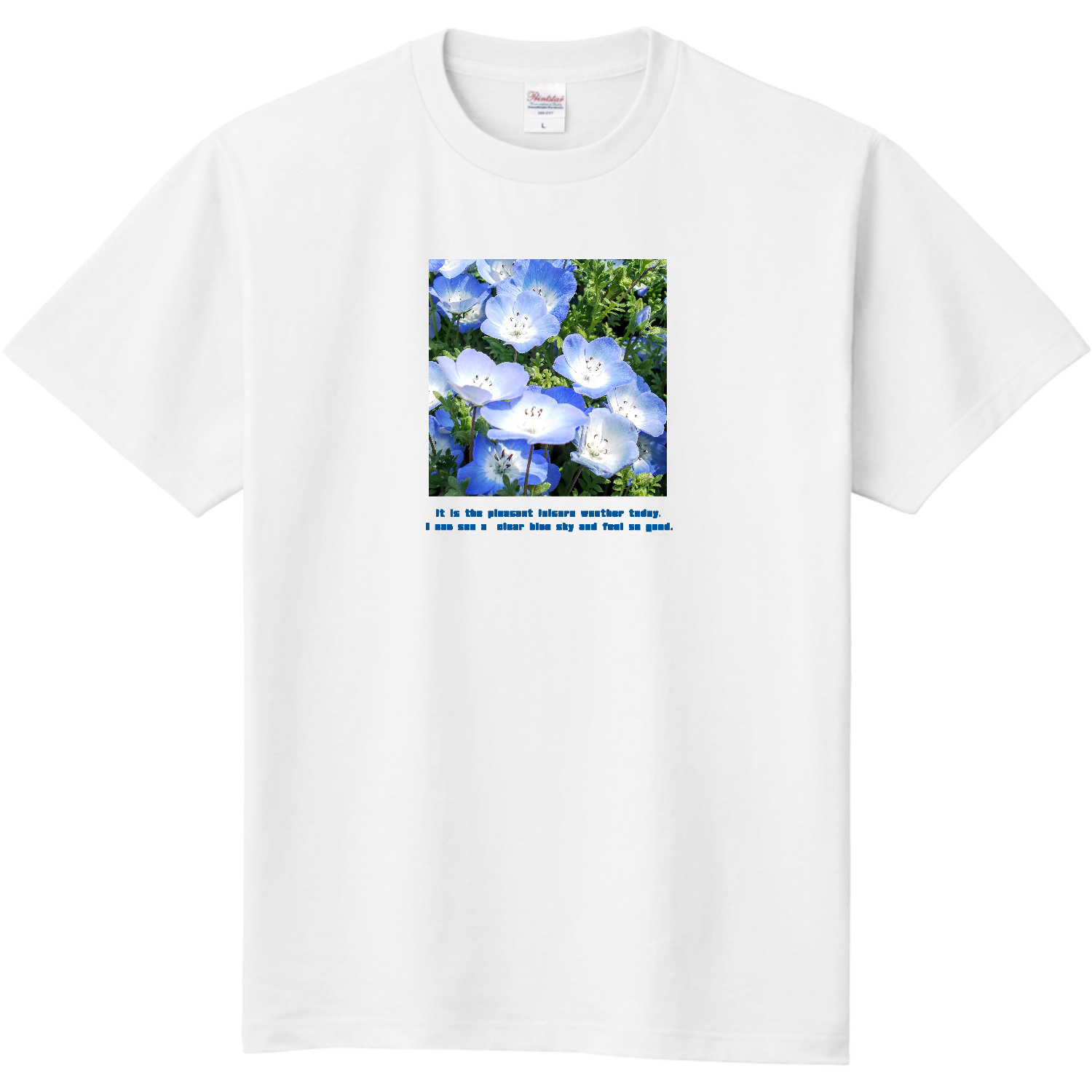ネモフィラTシャツ定番Tシャツの商品購入ページ｜クリエイターの