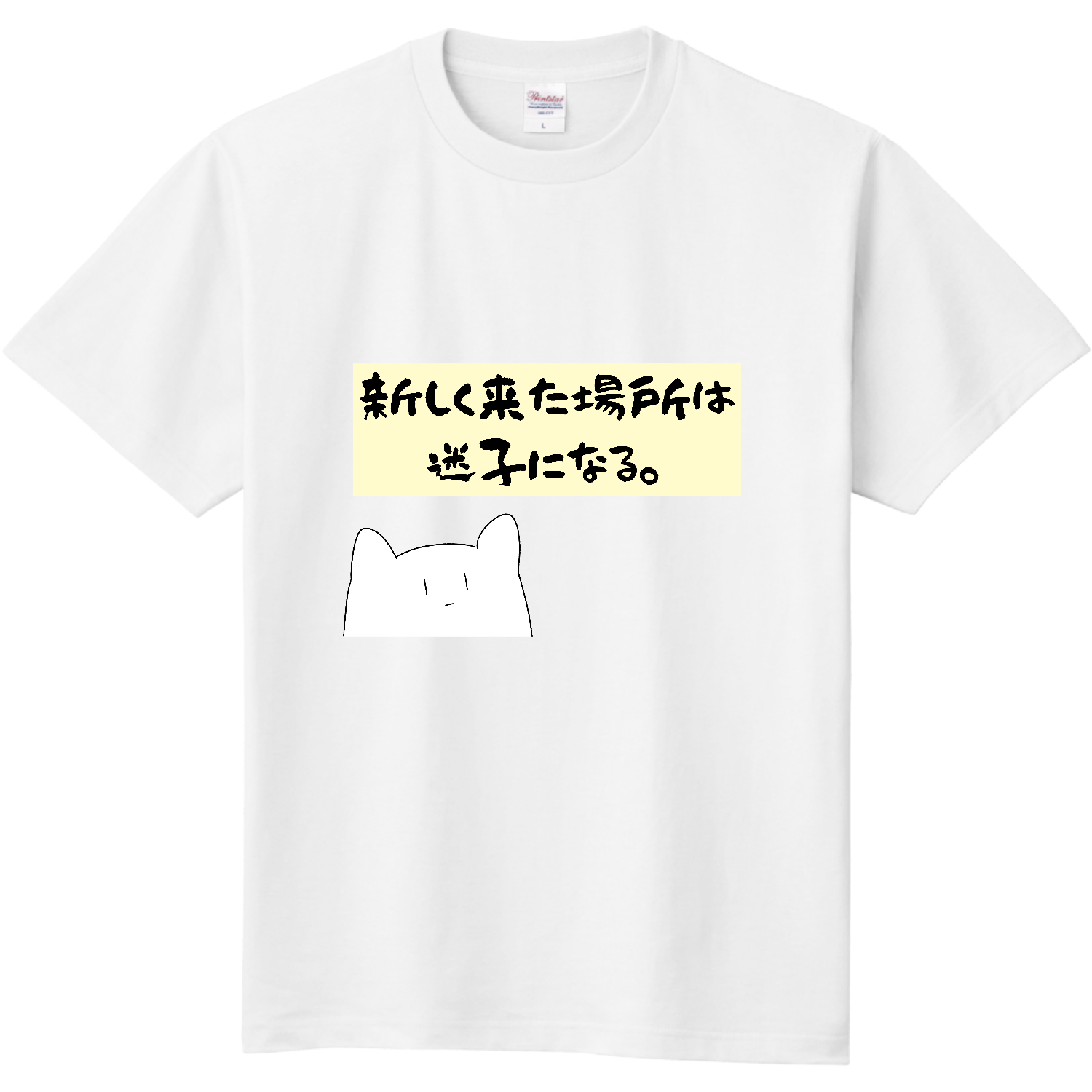 限定品 カンザキイオリTシャツ 自由に捕らわれる。 クリアファイルセット よく分からないあるある？Tシャツ Tシャツ｜たば - オリラボマーケット
