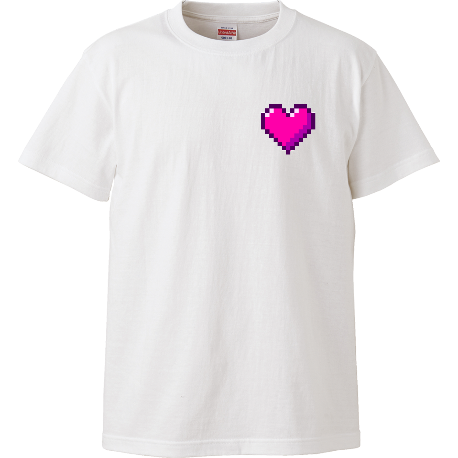 ハートハート Tシャツ｜asyetnoname - オリラボマーケット