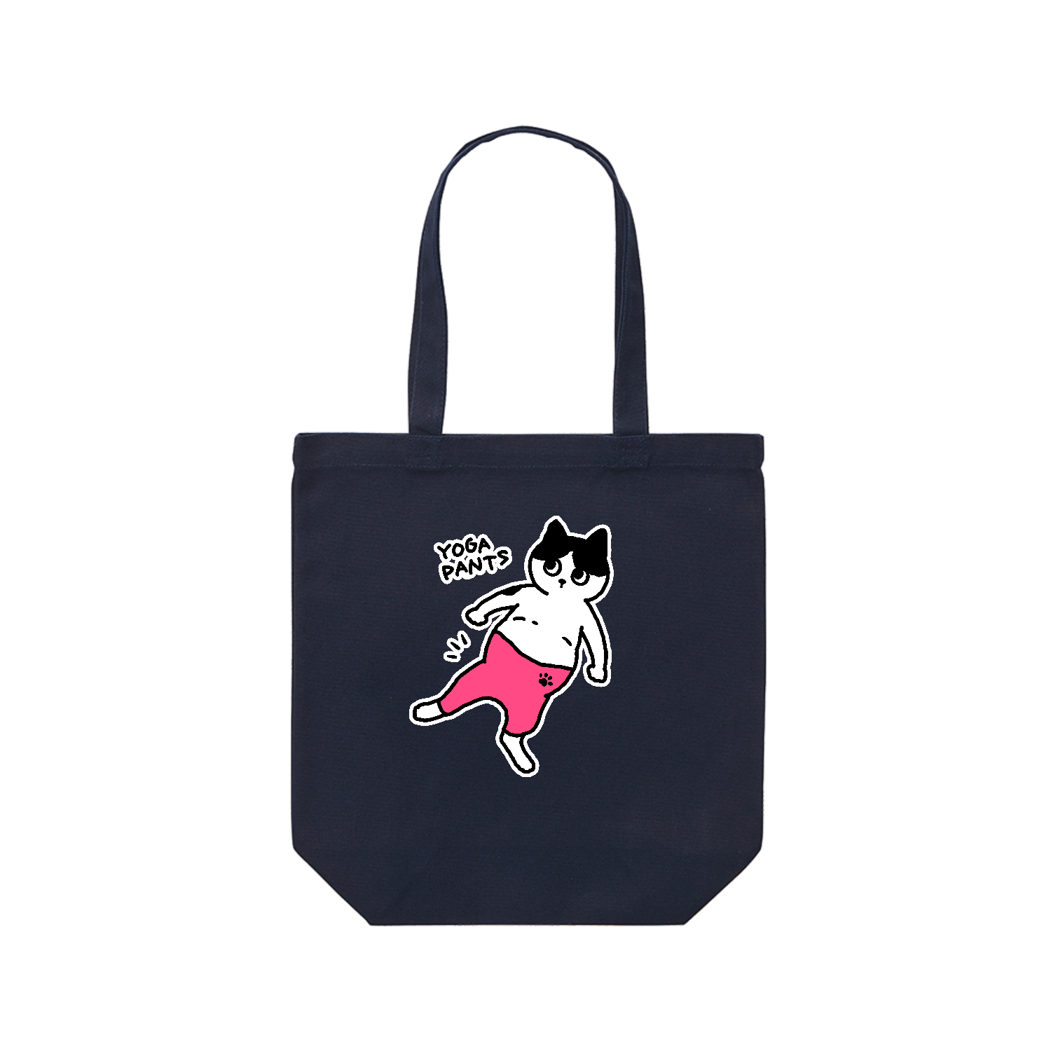 ハチワレ猫くん ヨガパンツ PK バッグ｜Qroovy（クルービー） - オリ