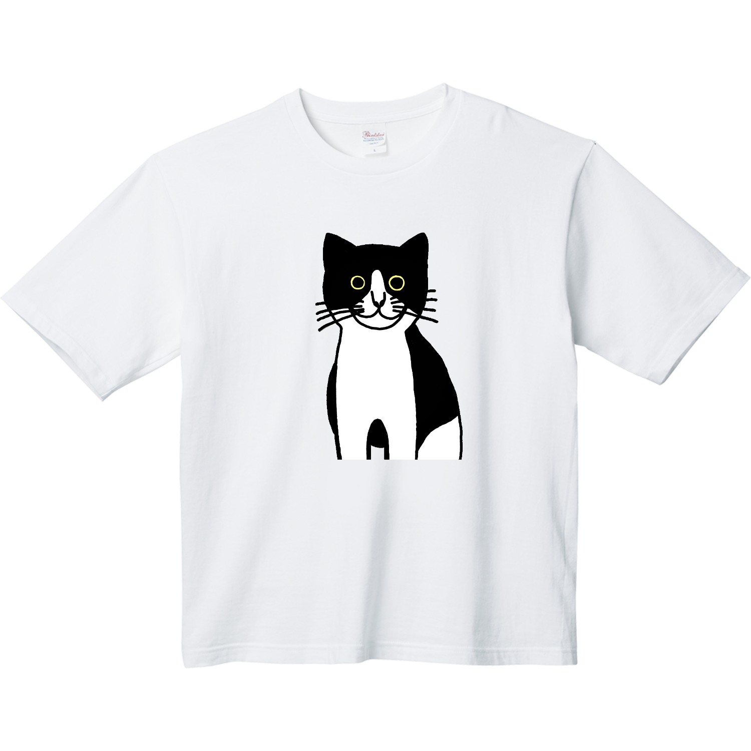 ハチワレちゃん Tシャツ｜おねこ☆ - オリラボマーケット