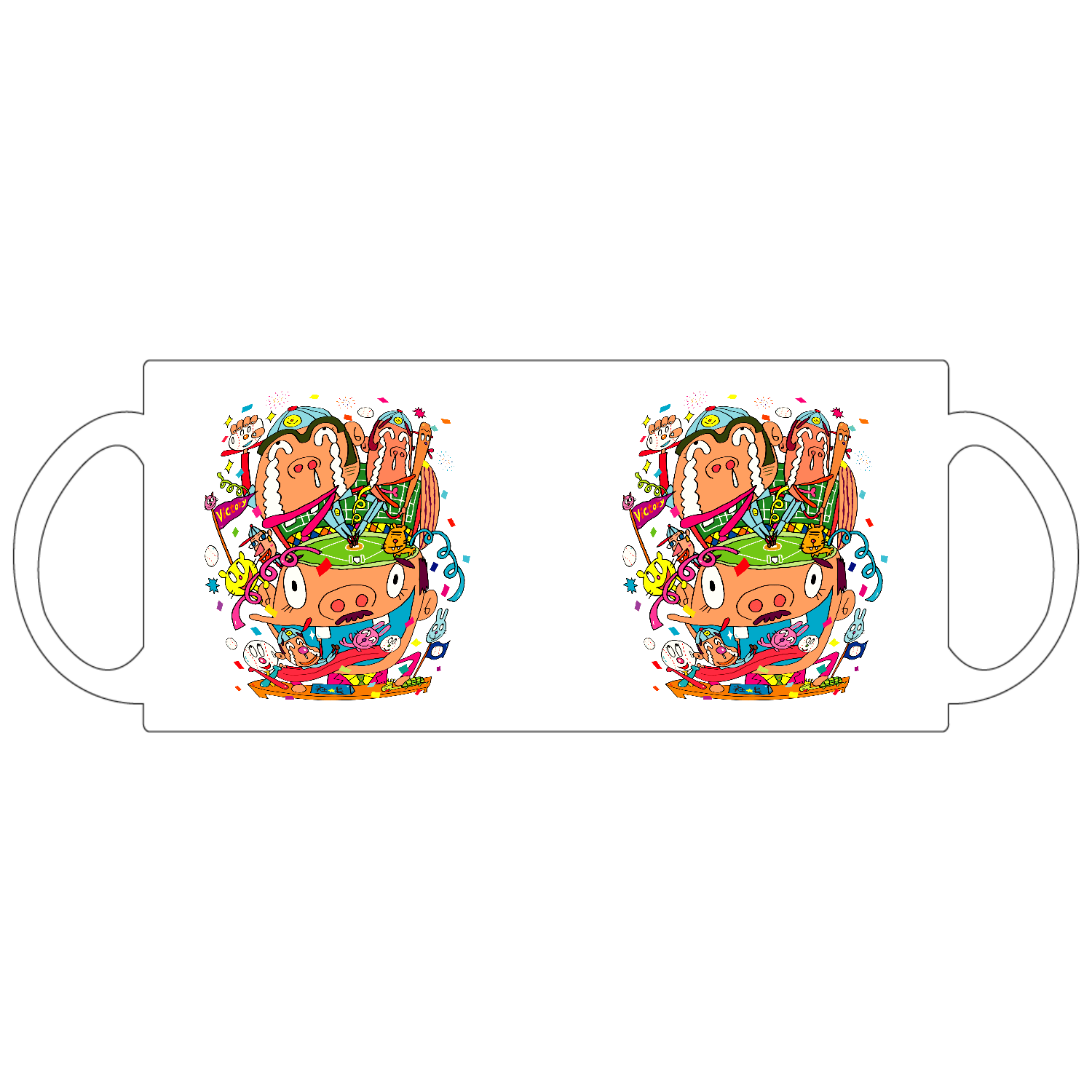 ブイ定番マグカップの商品購入ページ｜クリエイターのオリジナルグッズ