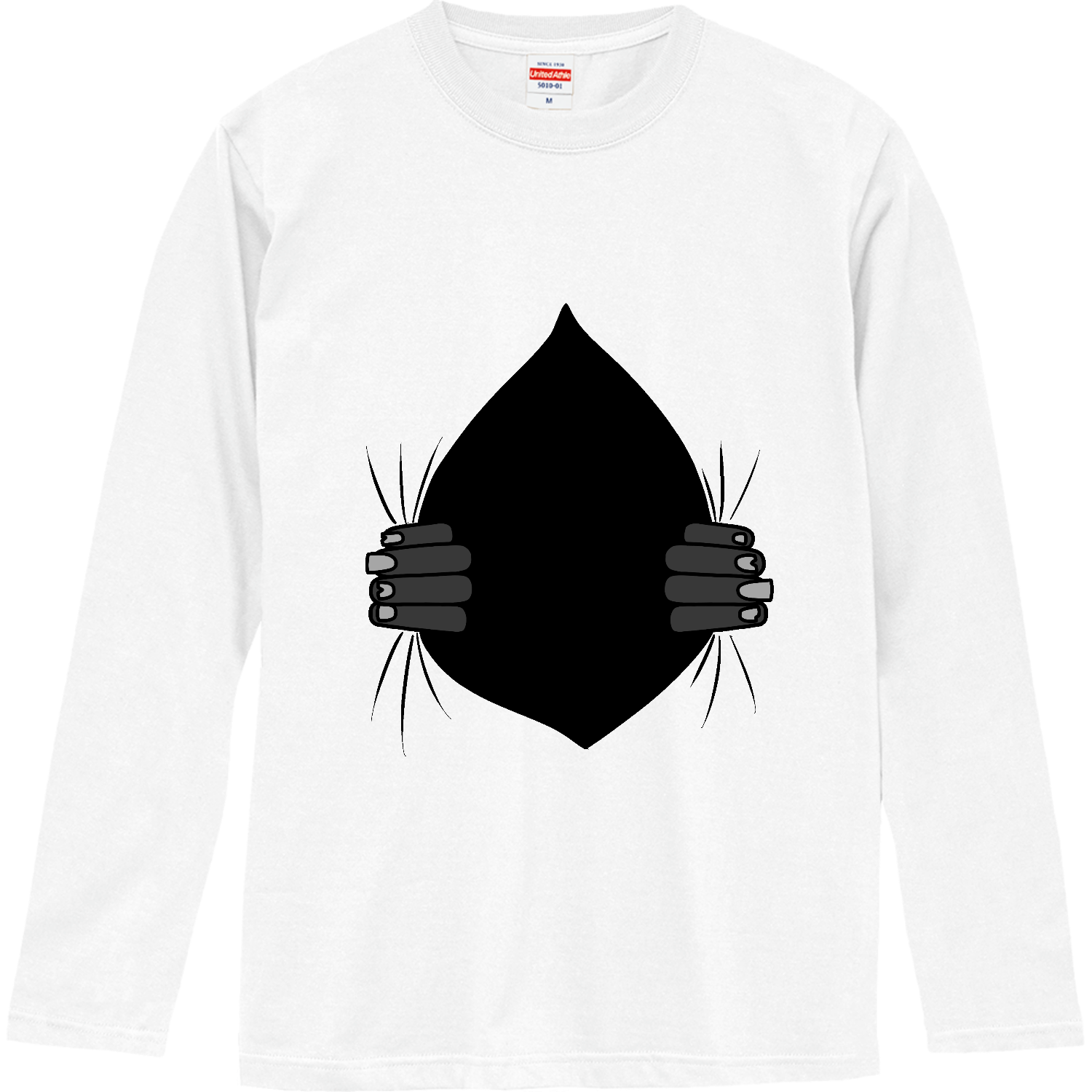 ラトゥラトゥ　ロングスリーブTシャツ 引き裂くロングスリーブTシャツの商品購入ページ｜クリエイターの