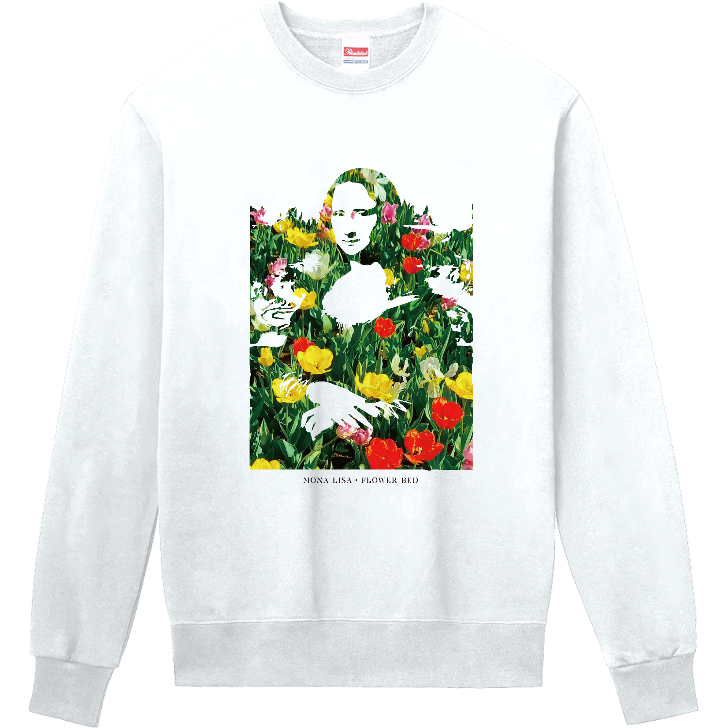 Mona Lisa・flower bed モナリザ・花壇 スウェット・ジャージ｜piriri