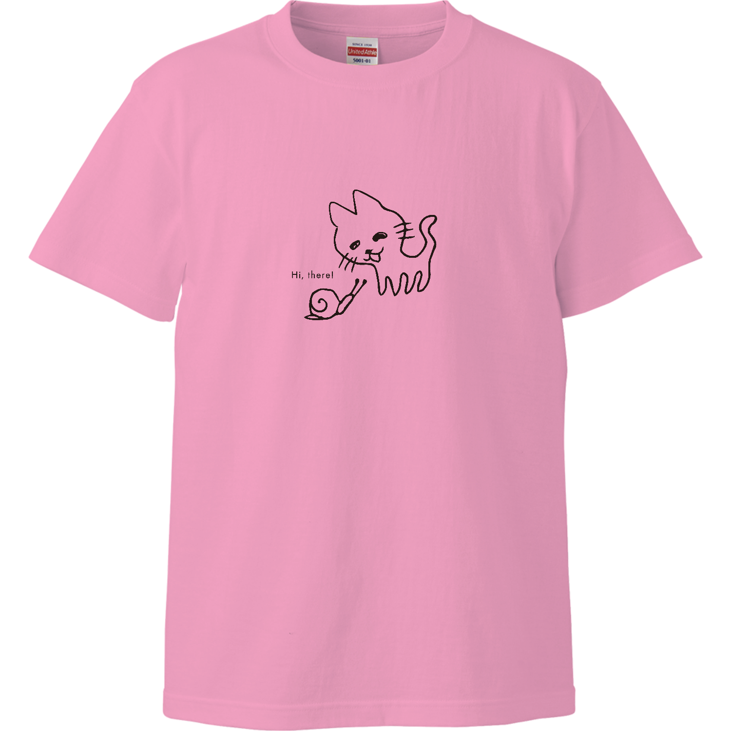 Hi, there! やあ! Tシャツ｜piriri pop - オリラボマーケット