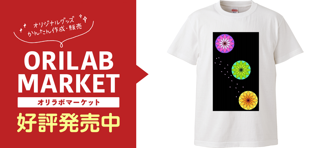 和風幾何学模様 TシャツハイクオリティーTシャツの商品購入ページ