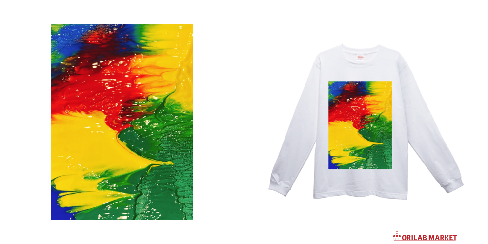 アート系ロンTヘビーウェイトロングTシャツの商品購入ページ