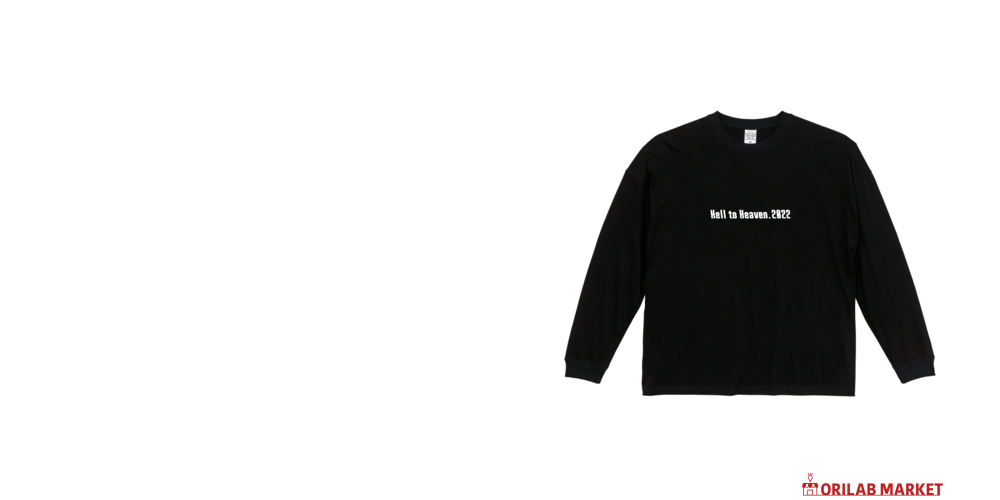 Hell to Heaven,2022 Tシャツ 長袖Tシャツ｜gecho - オリラボマーケット