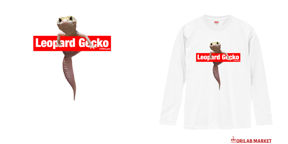 レオパロンTロングスリーブTシャツの商品購入ページ｜クリエイターの  