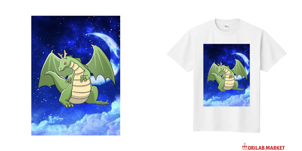 りゅう Tシャツ｜yuzuki - オリラボマーケット