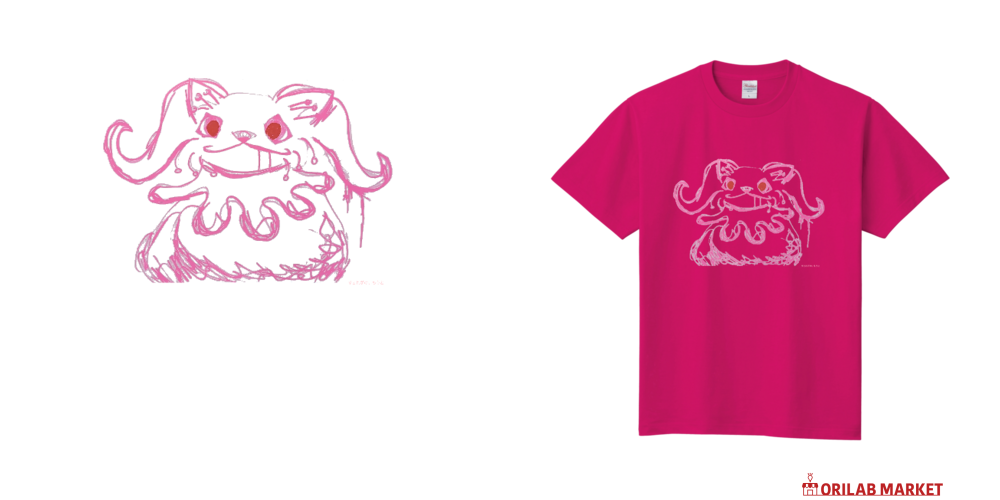 妹】七波場（ななはは） Tシャツ｜すとれが姉妹 - オリラボマーケット