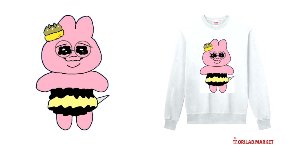 【SPAO】24AW おぱんちゅうさぎ フード付スウェット S〜XL おぱんちゅチャンアオ定番スウェットの商品購入ページ