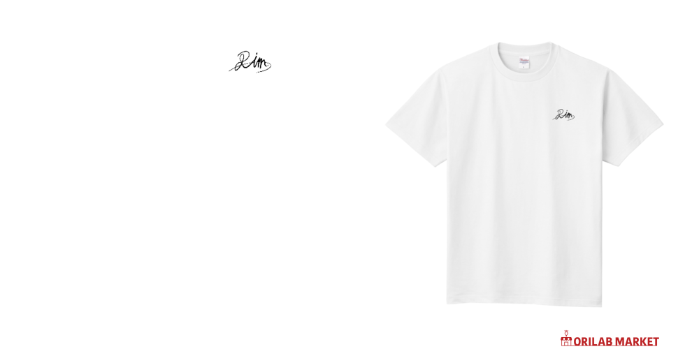サイン入りTシャツ(白)定番Tシャツの商品購入ページ｜クリエイターの