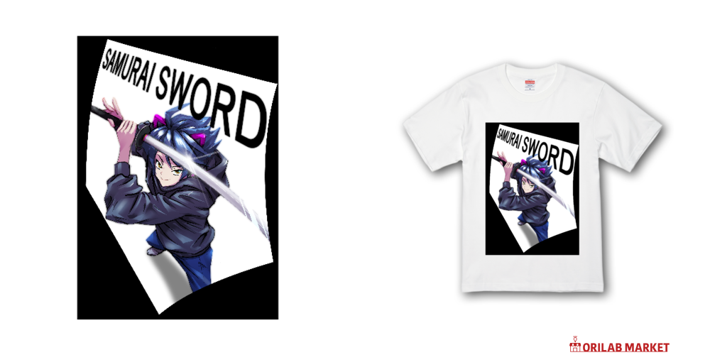 サムライソード Tシャツ｜oznu - オリラボマーケット