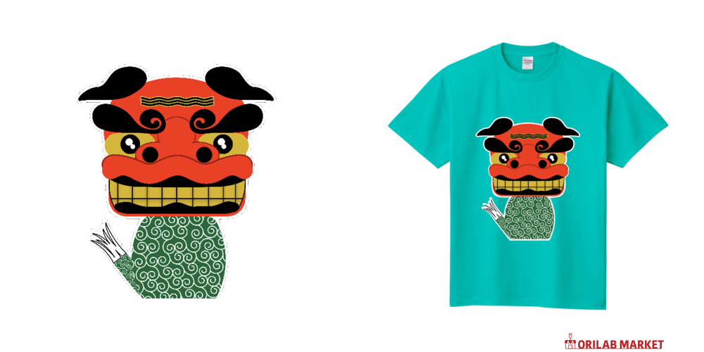 選べる48色】獅子五郎キッズTキッズTシャツの商品購入ページ 