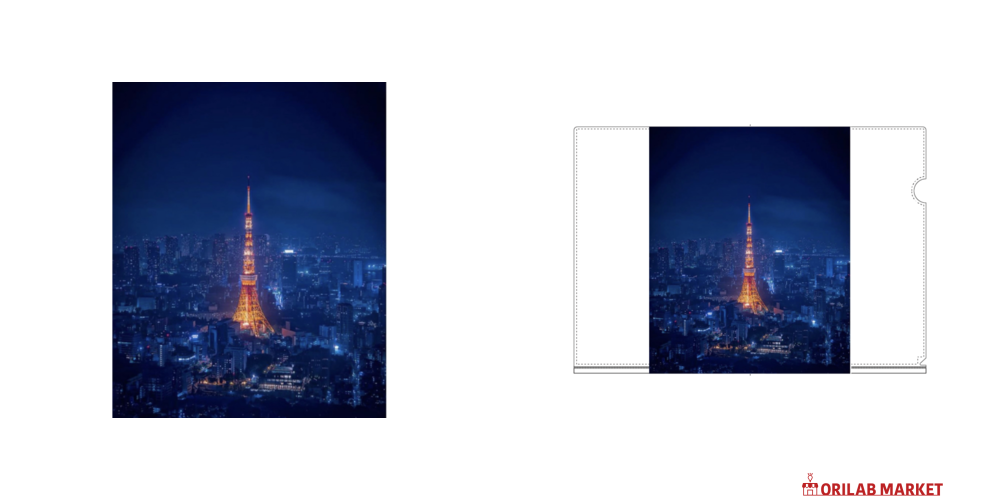 東京タワーA4フルグラフィッククリアファイルの商品購入ページ