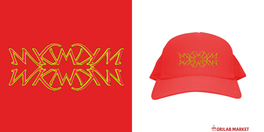 上原わかな Logo メッシュキャップ (数量限定:イタリアンレッド) 帽子