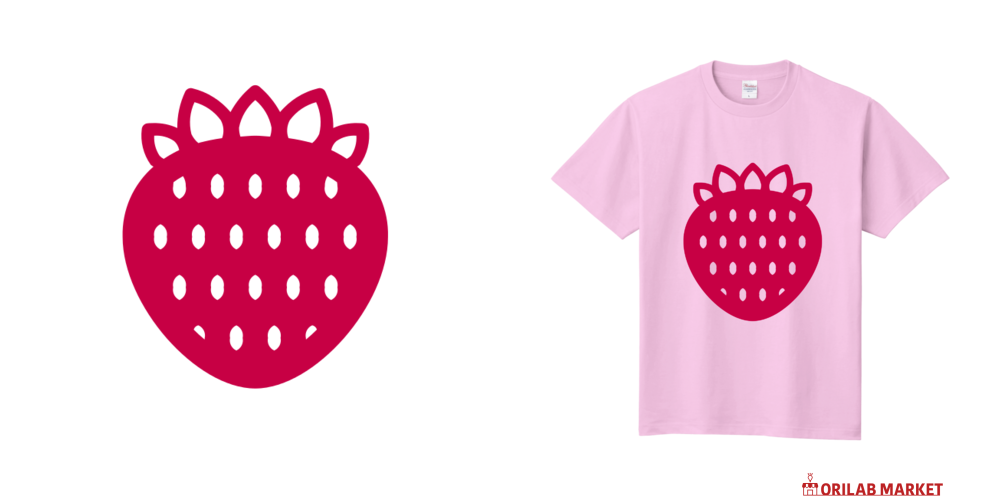 いちごTシャツ定番Tシャツの商品購入ページ｜クリエイターの