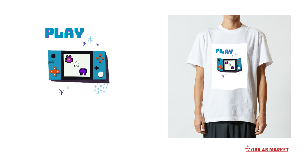 ゲームTシャツ Tシャツ｜mizuto - オリラボマーケット
