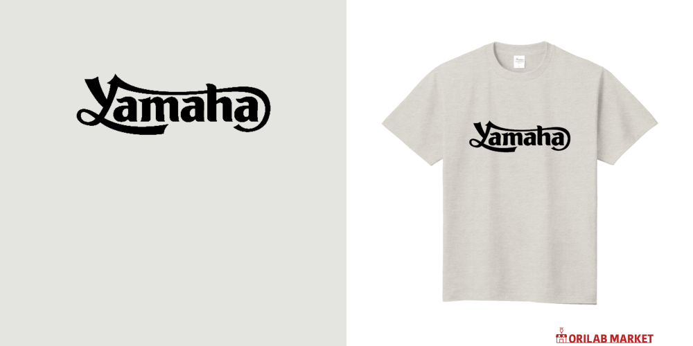 Yamaha Cool Logo 黒 XSR SR400 YZF RZ セロー ヤマハ Tシャツ｜D