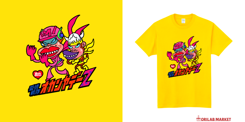 オカンヤデーZ軽量Tシャツの商品購入ページ｜クリエイターの