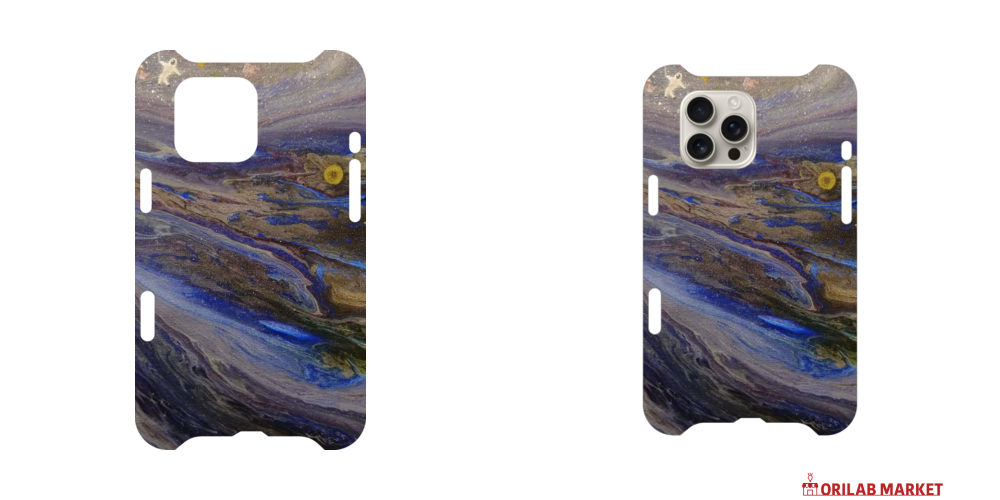iPhone - りりまお iPhone / 押し花スマホケース 211229_1 | 押し花 ケース専門店