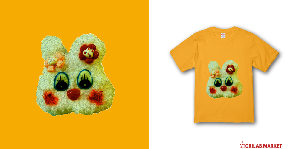 オリジナルぬいぐるみプリントグッズ Tシャツ｜武井怜 - オリラボ