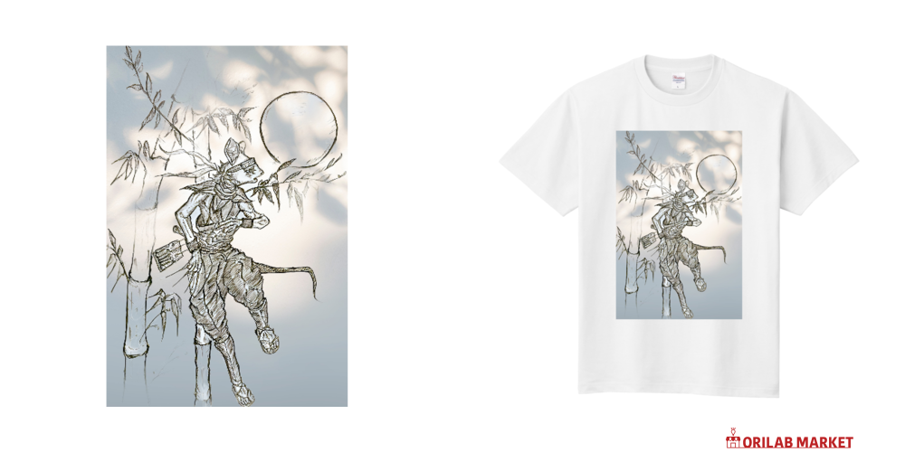 SHINOBIMouse定番Tシャツの商品購入ページ｜クリエイターの