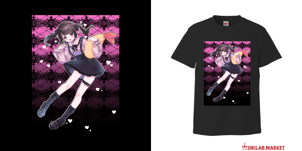地雷系おいとまちゃんTシャツ（3Lまで） Tシャツ｜おいとまちゃん