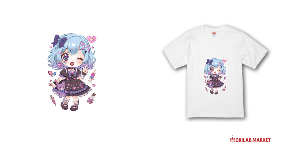 みるるちゃんぐっず Tシャツ｜MIO-N/心音 - オリラボマーケット