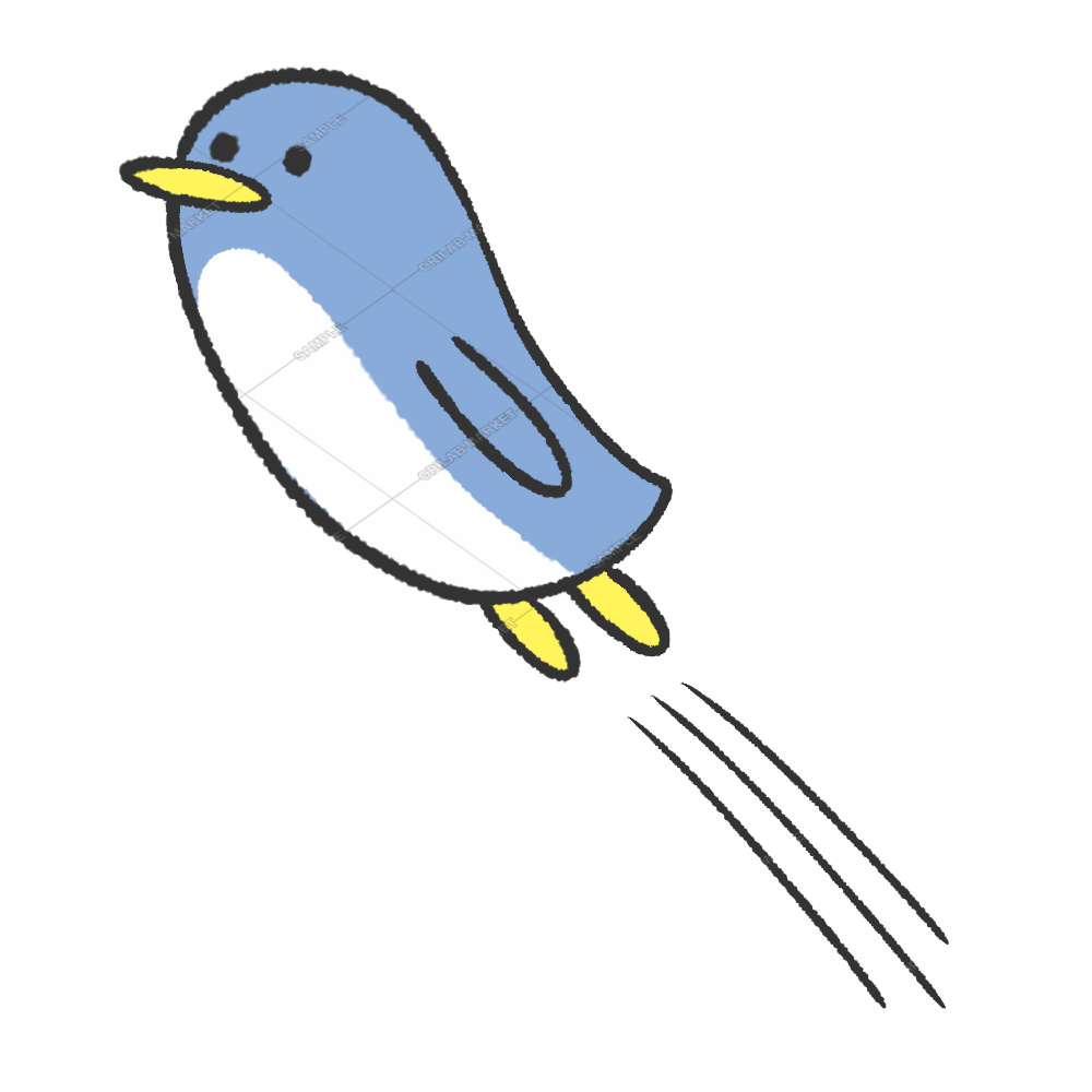 とぶペンギン