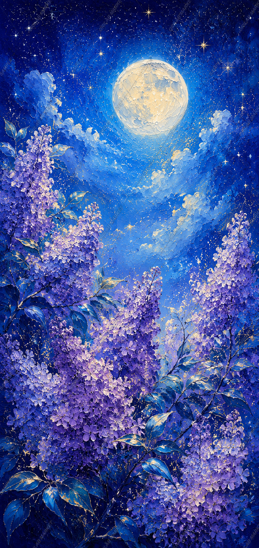 月夜に咲くライラック ～Moonlit Lilac～イラスト登録