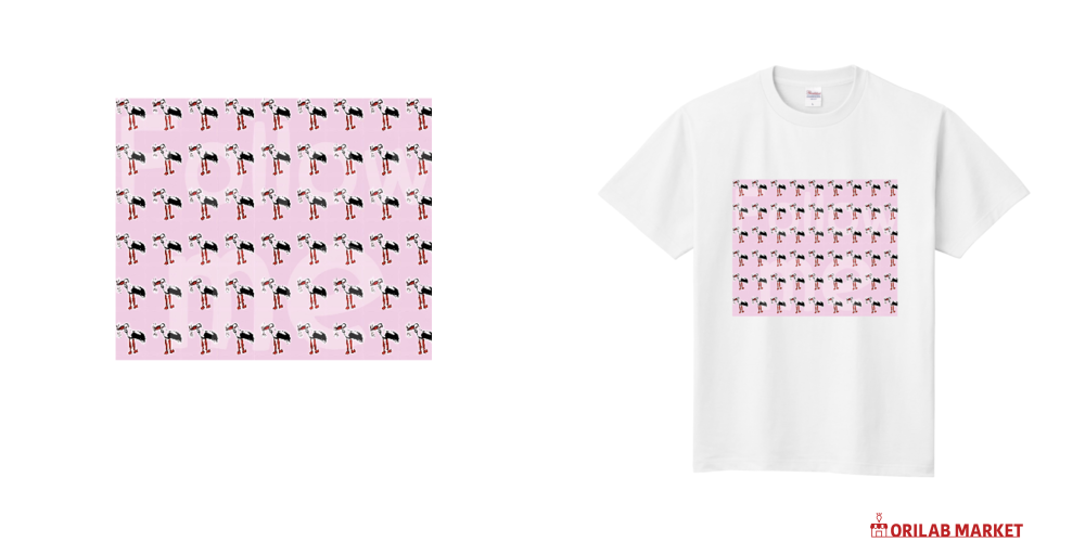 Follow me定番Tシャツの商品購入ページ｜クリエイターのオリジナル