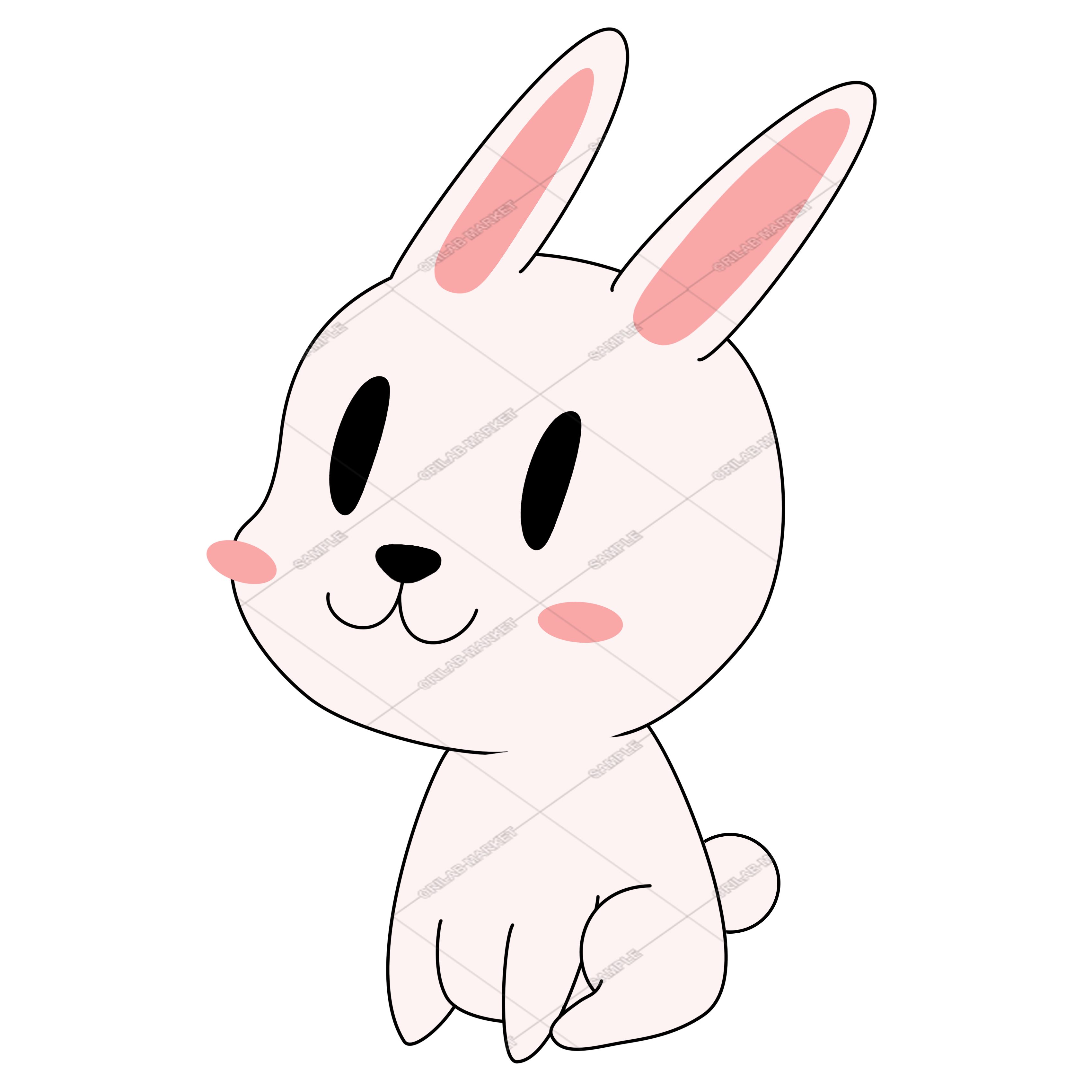 ♡うさぎさんさん♡ うさぎさんイラスト登録