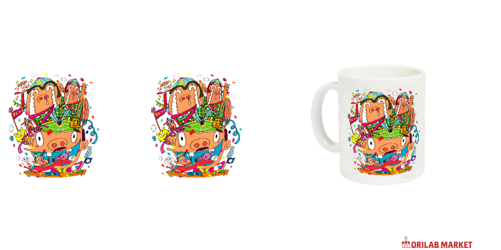 ブイ定番マグカップの商品購入ページ｜クリエイターのオリジナルグッズ