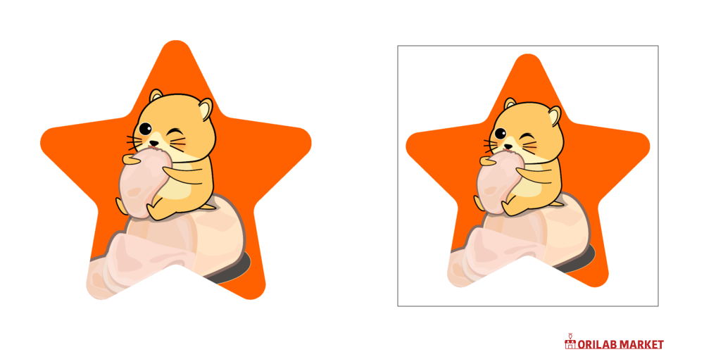 ザ・ハムスター！アクリルブロックの商品購入ページ｜クリエイターの