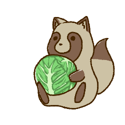 きゃべつころんたぬき