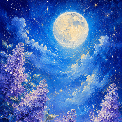 月夜に咲くライラック ～Moonlit Lilac～