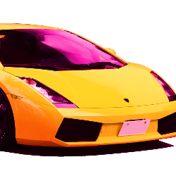にゃんきち愛車　黄色いくるま