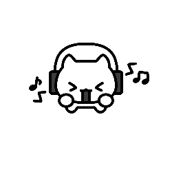 ヘッドホンにゃんこ