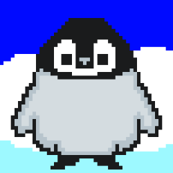 ペンギン（ドット）