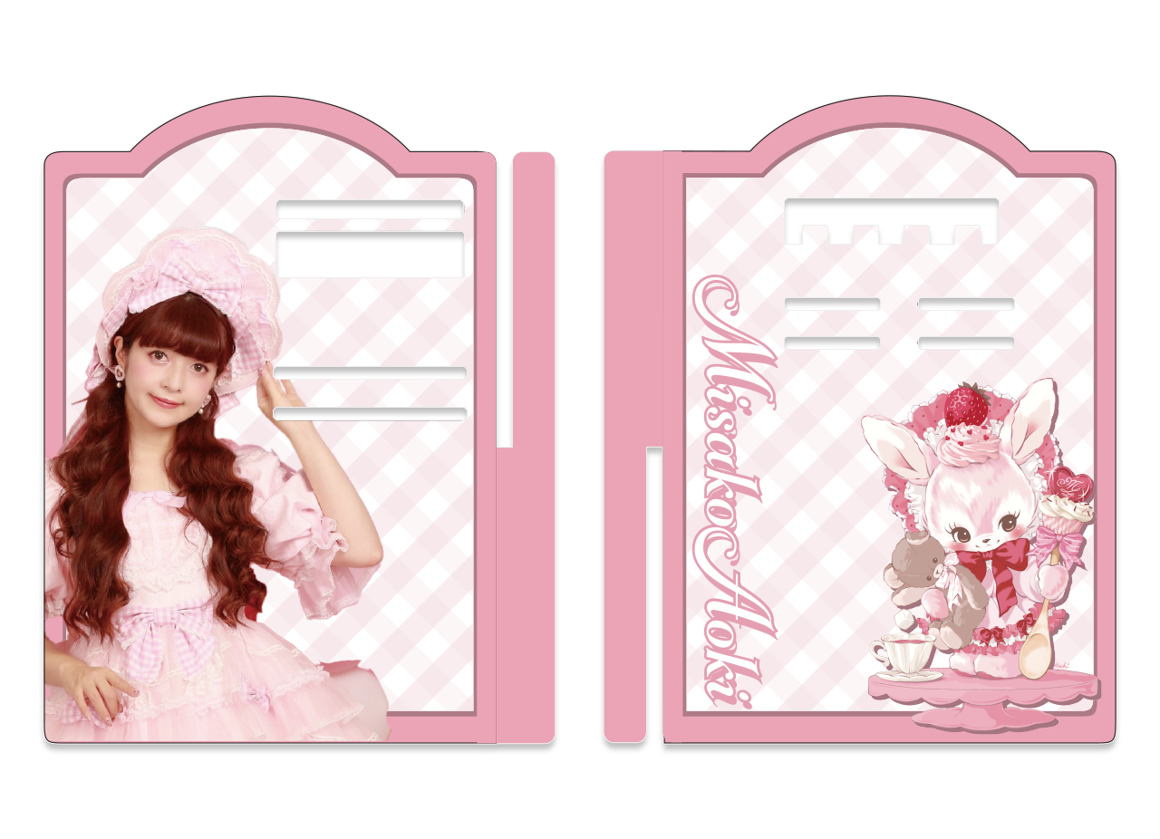 青木美沙子さん×オリラボ様 オリジナルグッズ3点セット 未使用 アクスタ ロリータモデル&正看護師『青木美沙子』×『オリラボマーケット