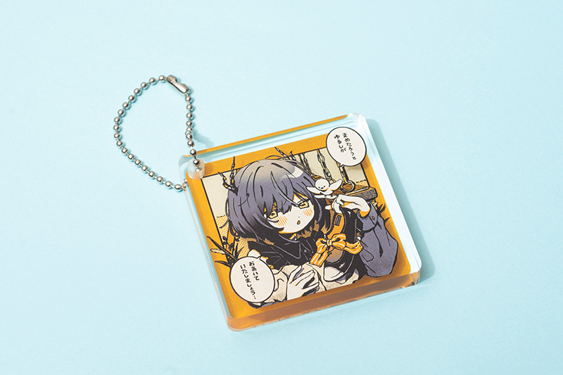 オリラボ限定】アクリルブロックキーホルダー (受注生産)アクリル