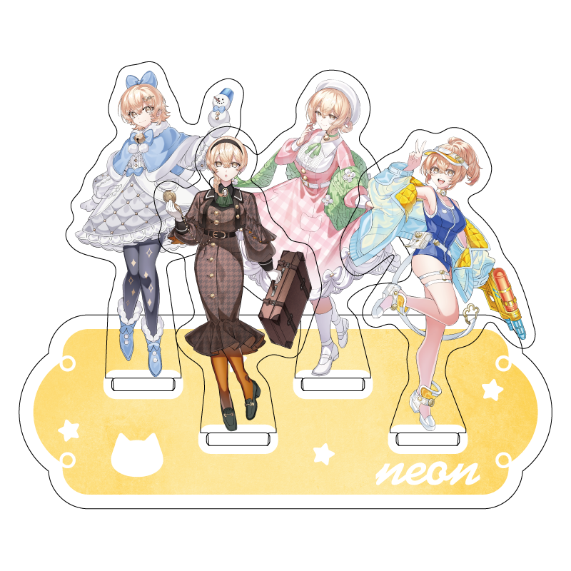 オリラボ限定】neonさま オリジナルグッズ2点セット (受注生産)【特典