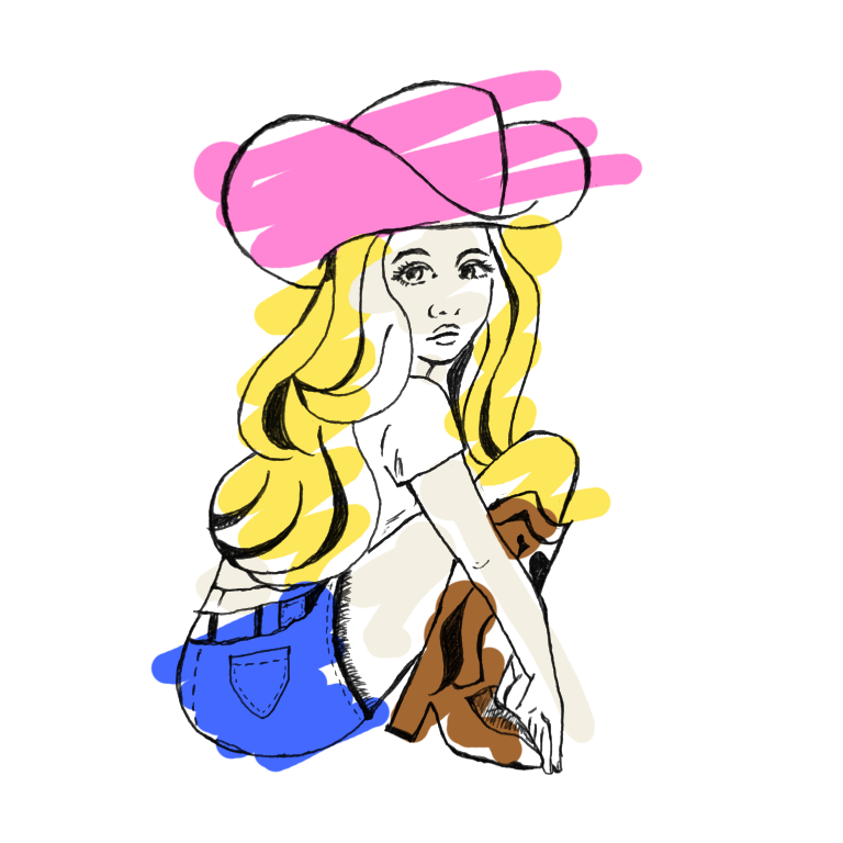 カウガール カラー の商品購入ページ オリジナルプリントグッズ販売のオリラボマーケット