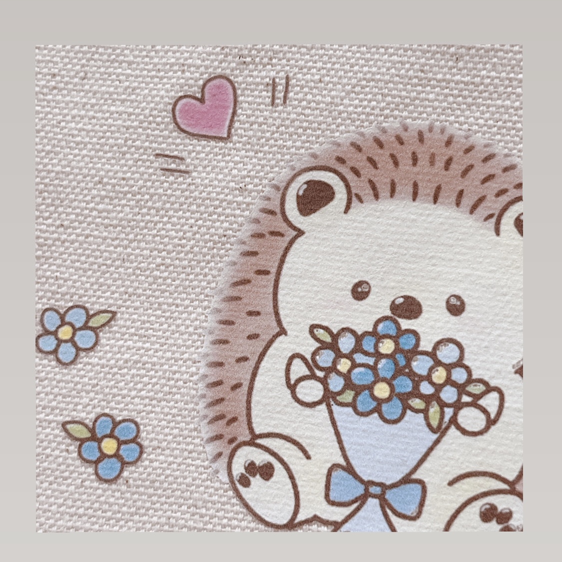 ハリネズミデザインポーチ　1 値下げ ハリネズミデザインポーチ 1 値下げ