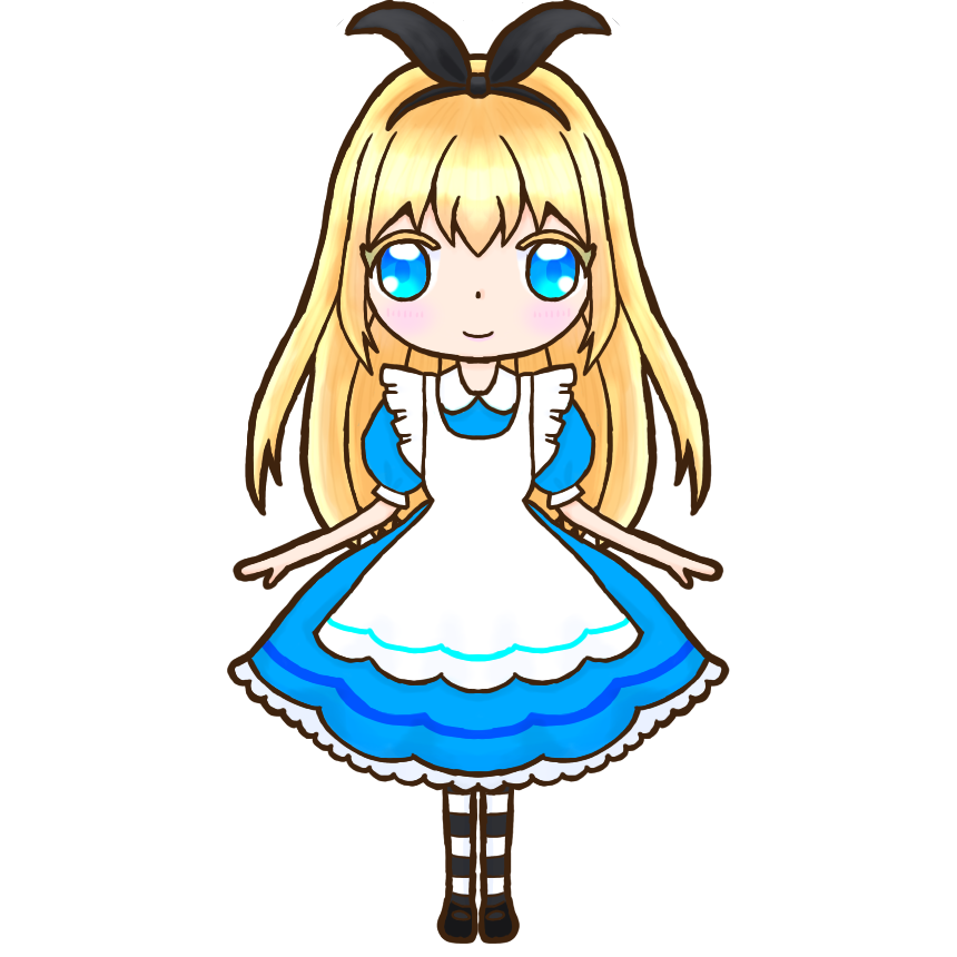 Aliceイラスト登録完了 オリジナルプリントグッズ販売のオリラボマーケット