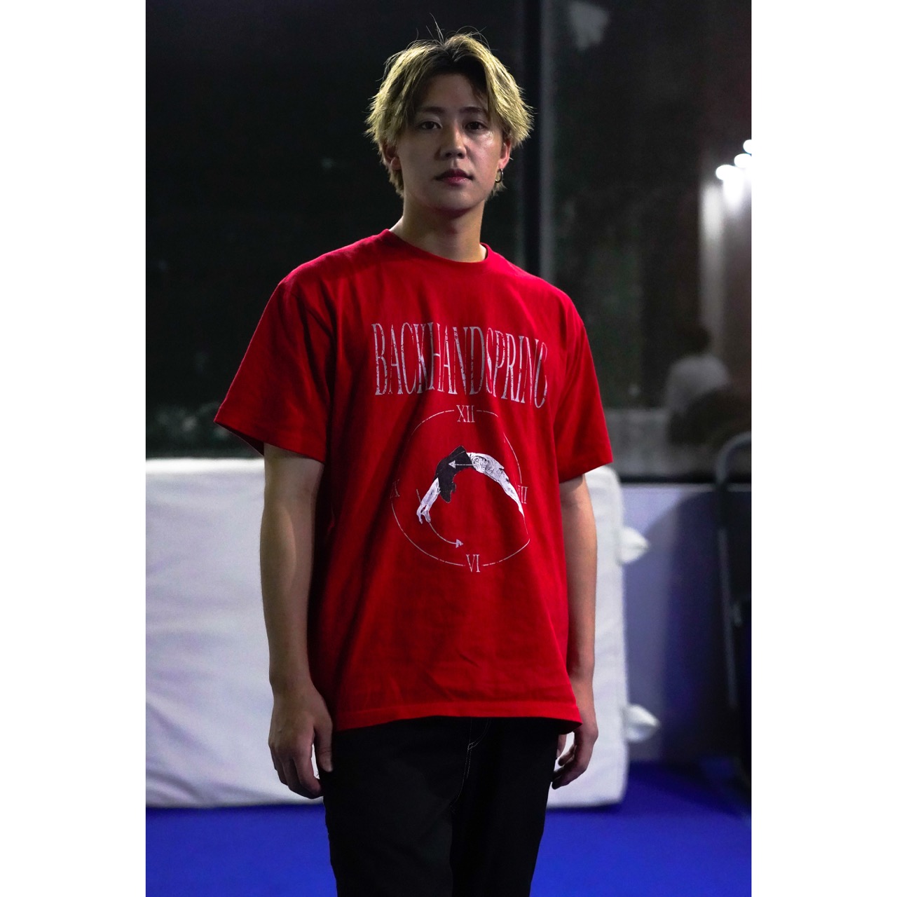 バンドTっぽいやつ【ライトグレー】 Tシャツ｜バク転パーソナル教室